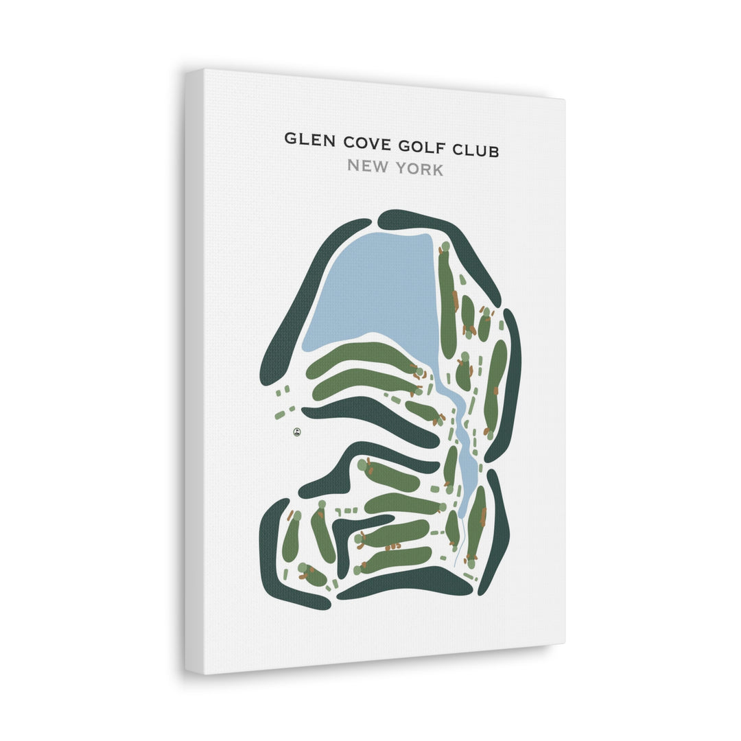 Glen Cove Golf Club, New York - Printed Golf Courses