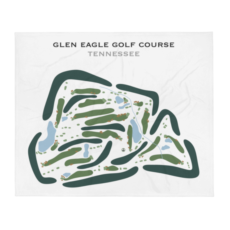 Glen Eagle Golf Course, Tennessee - Printed Golf Courses