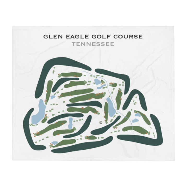 Glen Eagle Golf Course, Tennessee - Printed Golf Courses