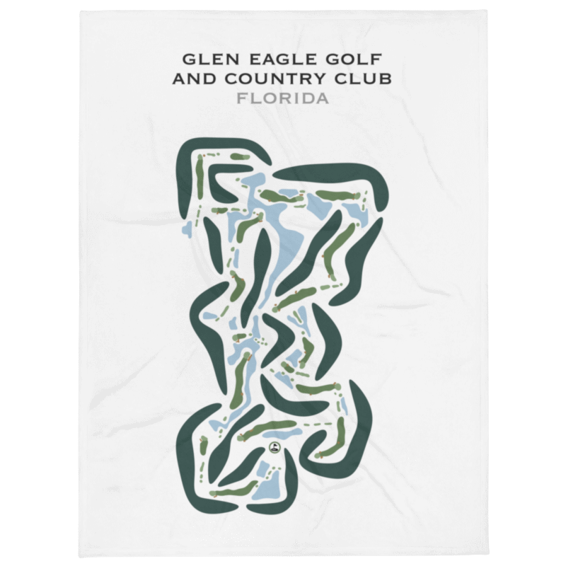 Glen Eagle Golf and Country Club, Florida - Printed Golf Courses