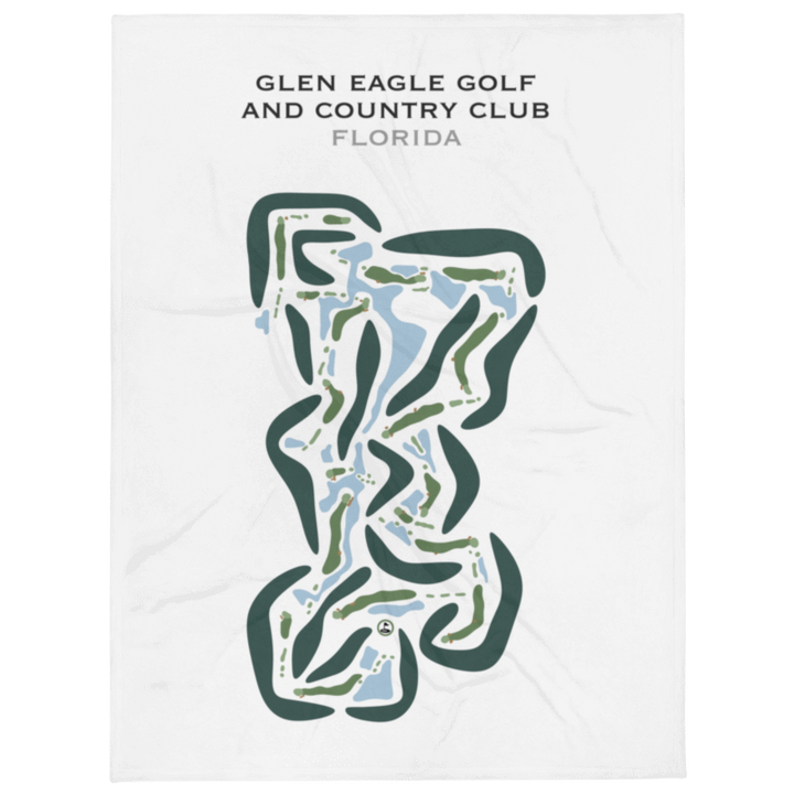 Glen Eagle Golf and Country Club, Florida - Printed Golf Courses