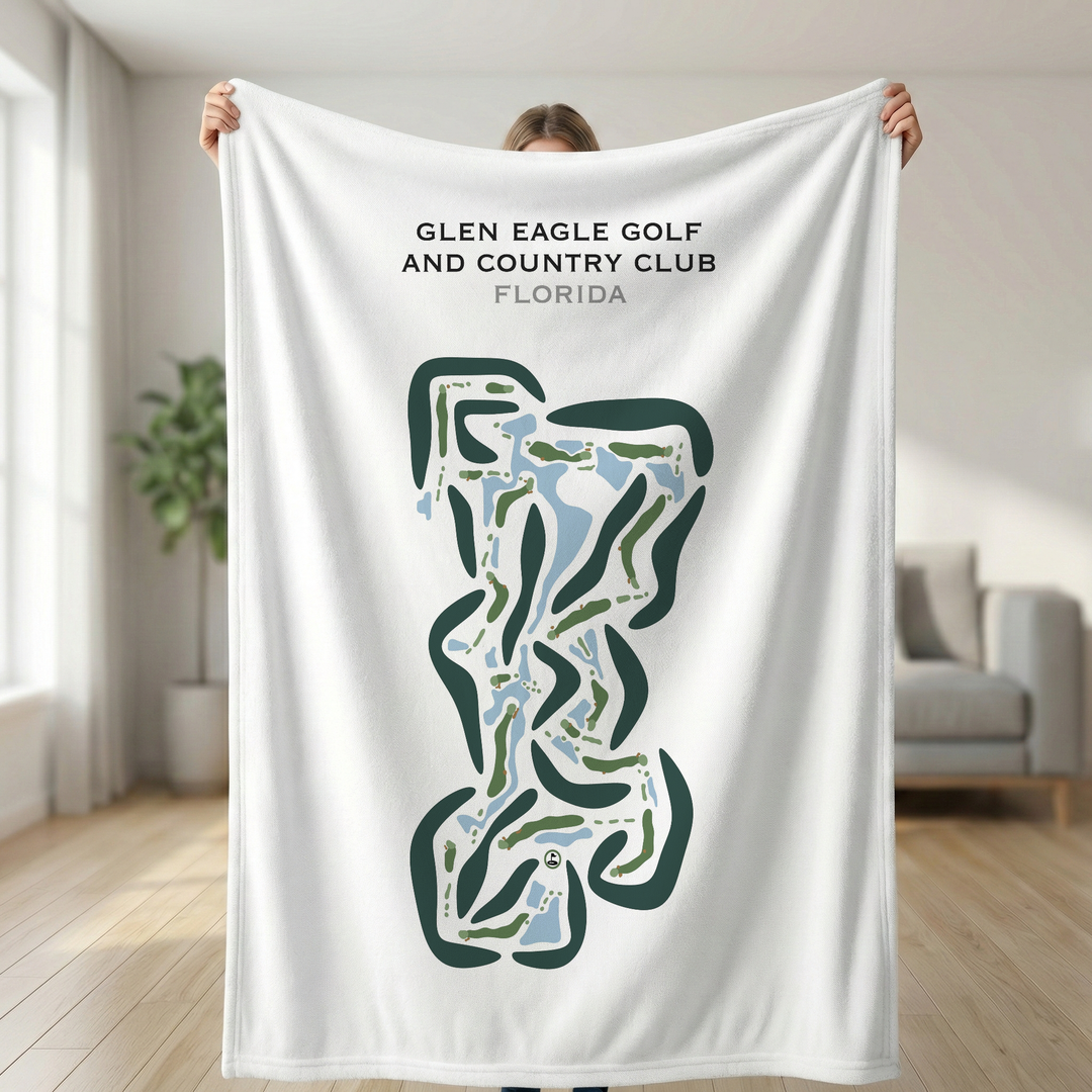 Glen Eagle Golf and Country Club, Florida - Printed Golf Courses