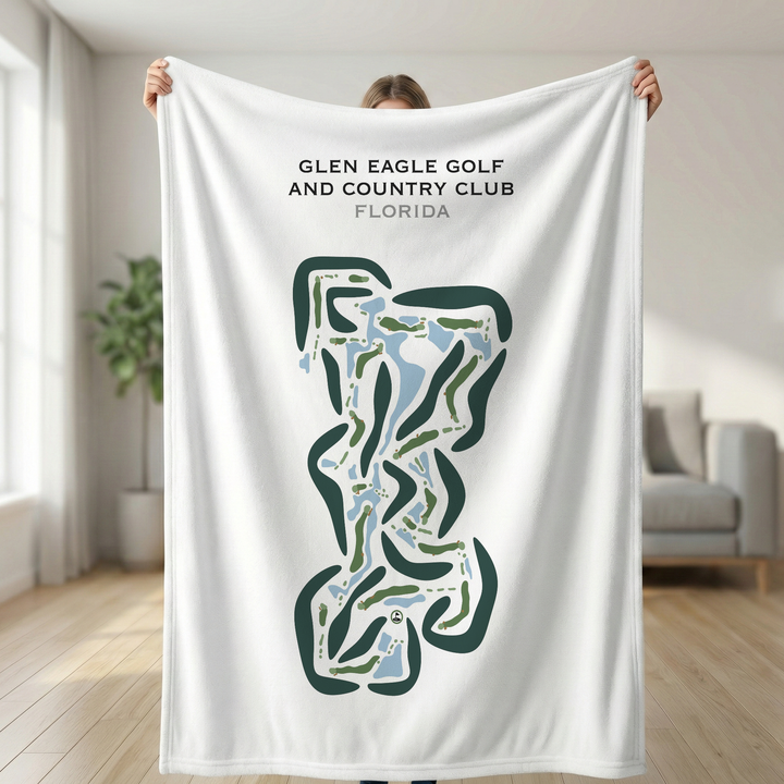 Glen Eagle Golf and Country Club, Florida - Printed Golf Courses