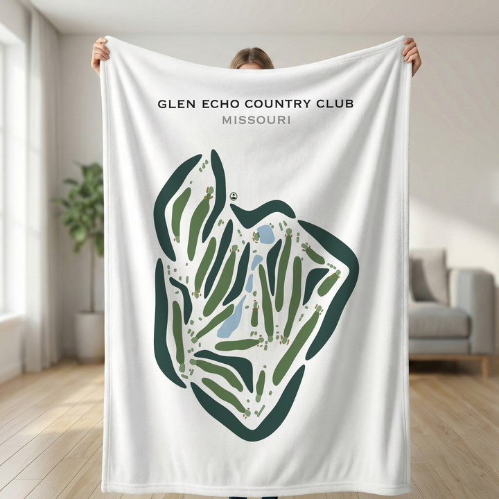 Glen Echo Country Club, Missouri - Printed Golf Courses