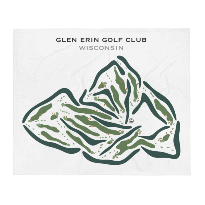 Glen Erin Golf Club, Wisconsin - Printed Golf Courses