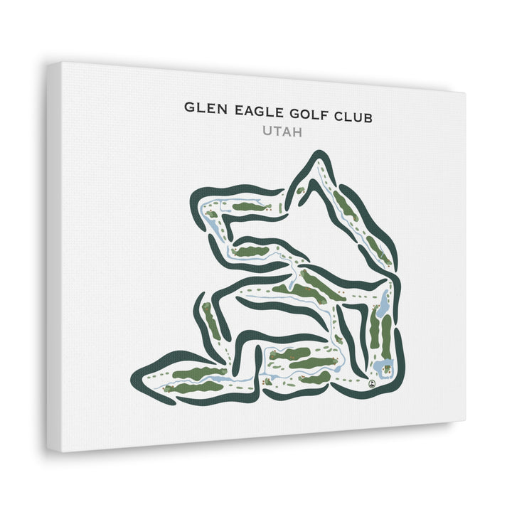 Glen Eagle Golf Club, Syracuse Utah - Printed Golf Courses