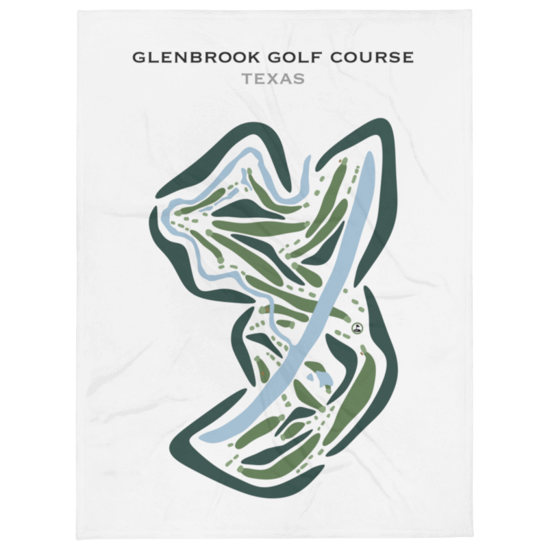 Glenbrook Golf Course, Texas - Printed Golf Courses