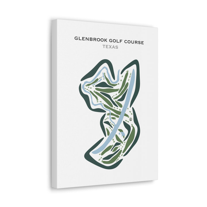 Glenbrook Golf Course, Texas - Printed Golf Courses