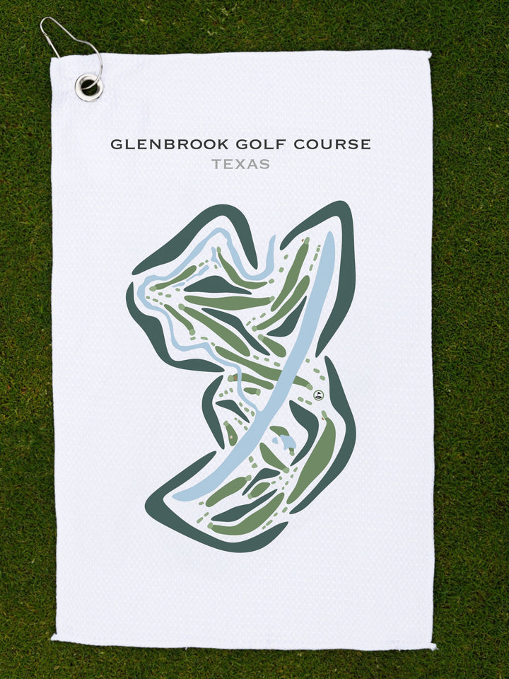 Glenbrook Golf Course, Texas - Printed Golf Courses