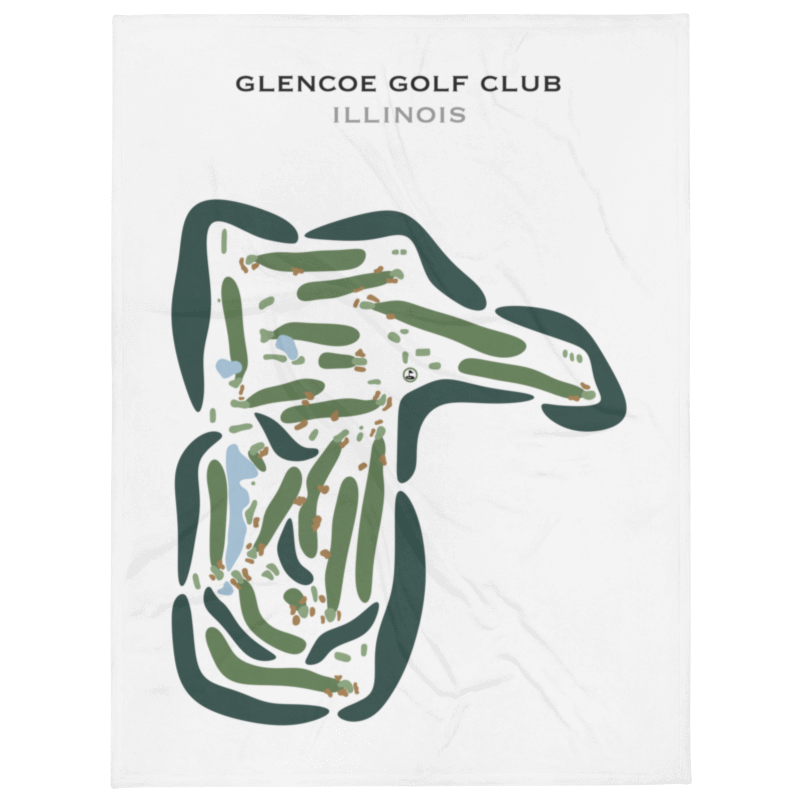 Glencoe Golf Club, Illinois - Printed Golf Courses