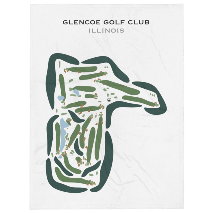 Glencoe Golf Club, Illinois - Printed Golf Courses