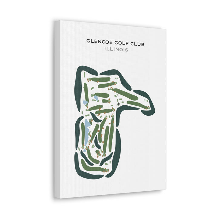 Glencoe Golf Club, Illinois - Printed Golf Courses
