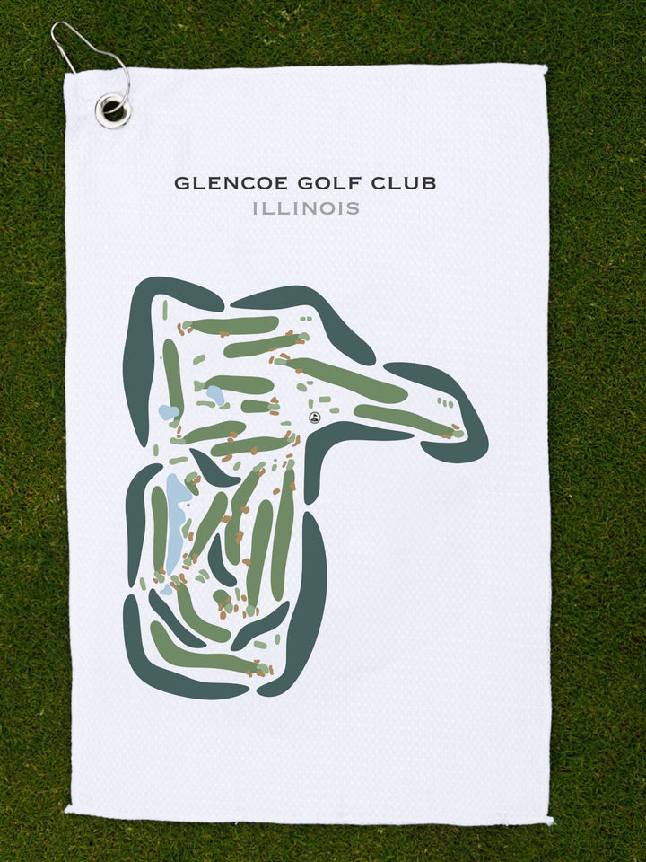 Glencoe Golf Club, Illinois - Printed Golf Courses