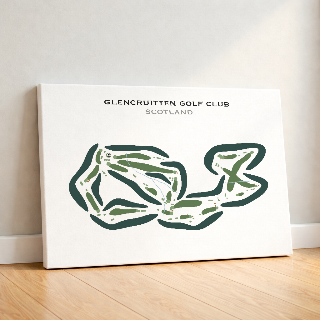 Glencruitten Golf Club, Scotland - Printed Golf Courses