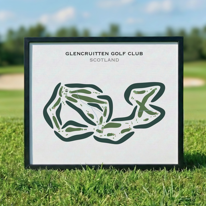 Glencruitten Golf Club, Scotland - Printed Golf Courses