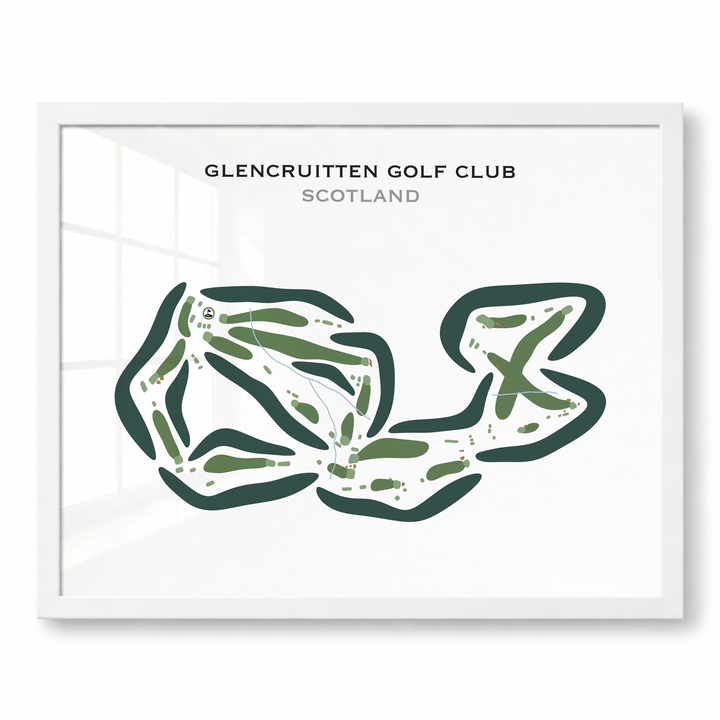 Glencruitten Golf Club, Scotland - Printed Golf Courses