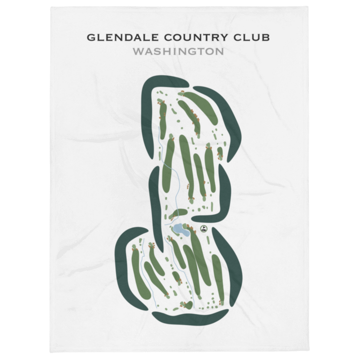 Glendale Country Club, Washington - Printed Golf Courses