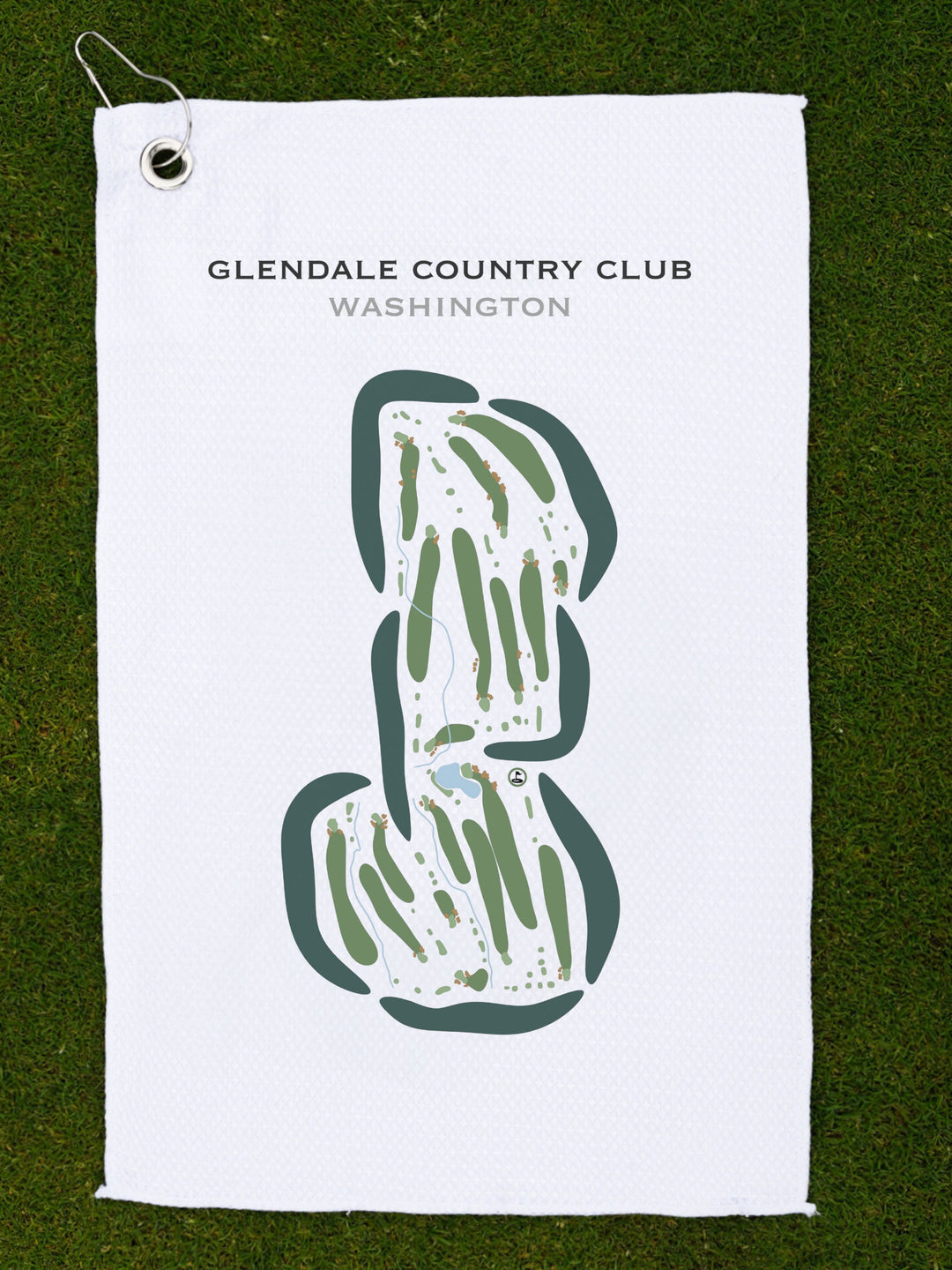 Glendale Country Club, Washington - Printed Golf Courses