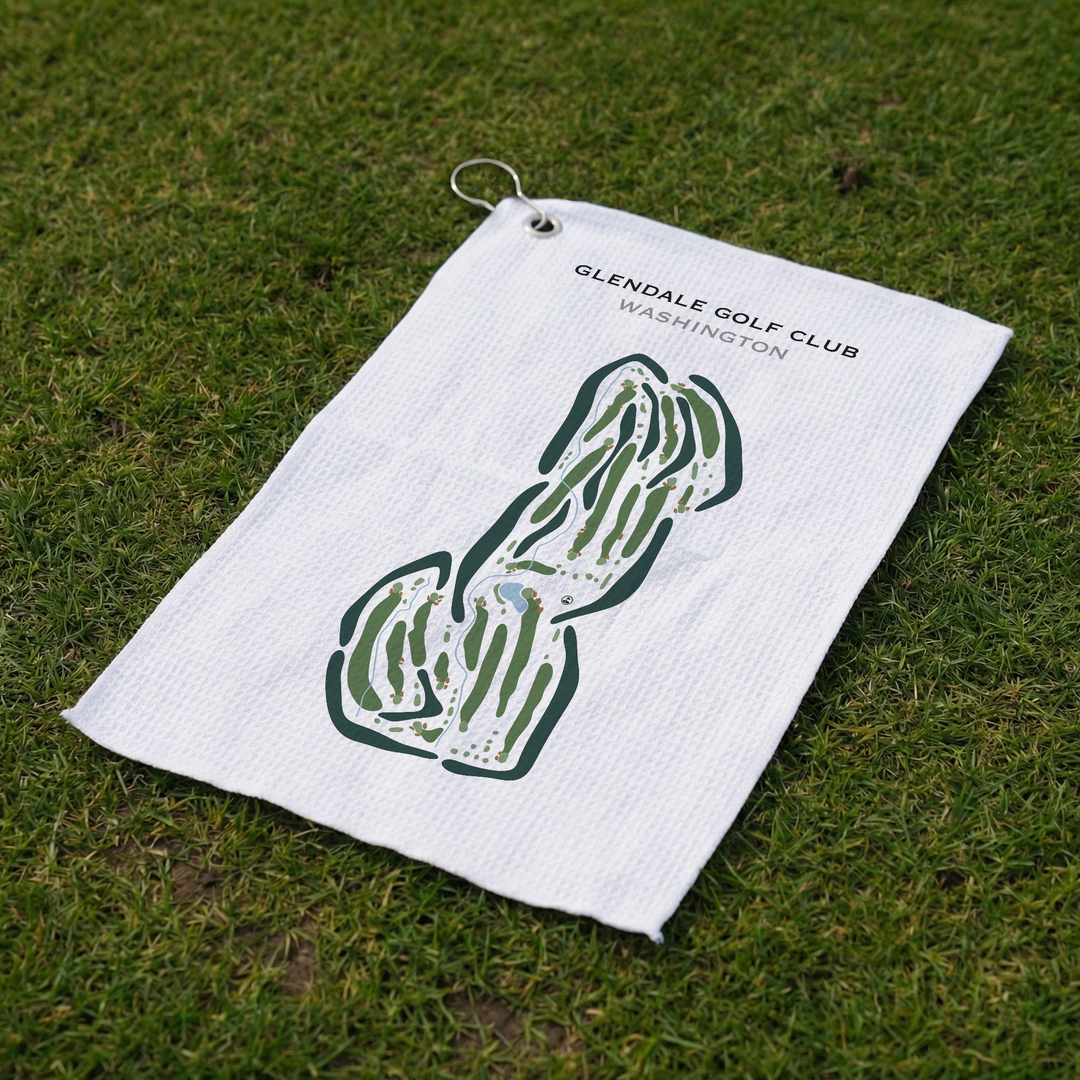 Glendale Golf Club, Washington - Printed Golf Courses
