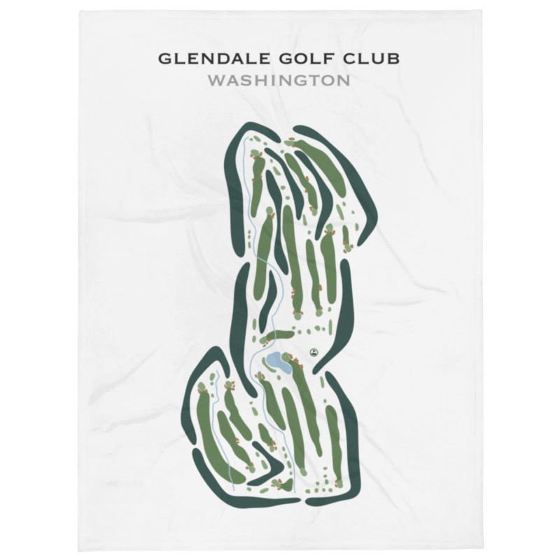 Glendale Golf Club, Washington - Printed Golf Courses