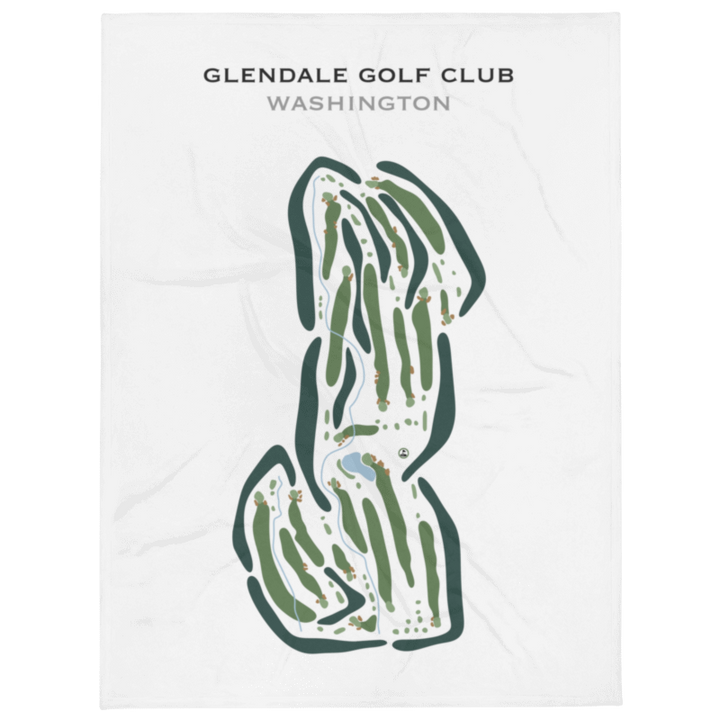 Glendale Golf Club, Washington - Printed Golf Courses