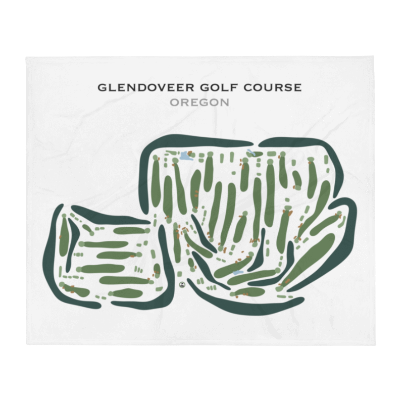 Glendoveer Golf Course, Oregon - Printed Golf Courses