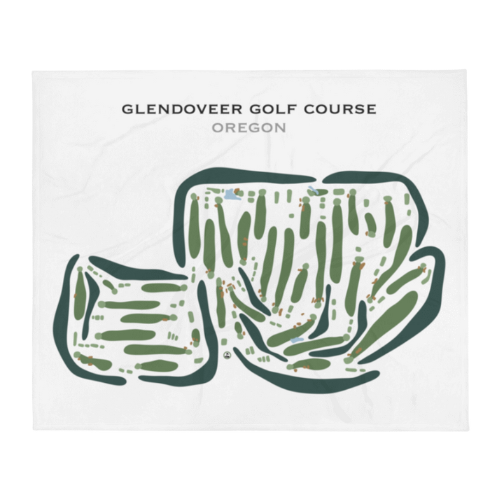 Glendoveer Golf Course, Oregon - Printed Golf Courses