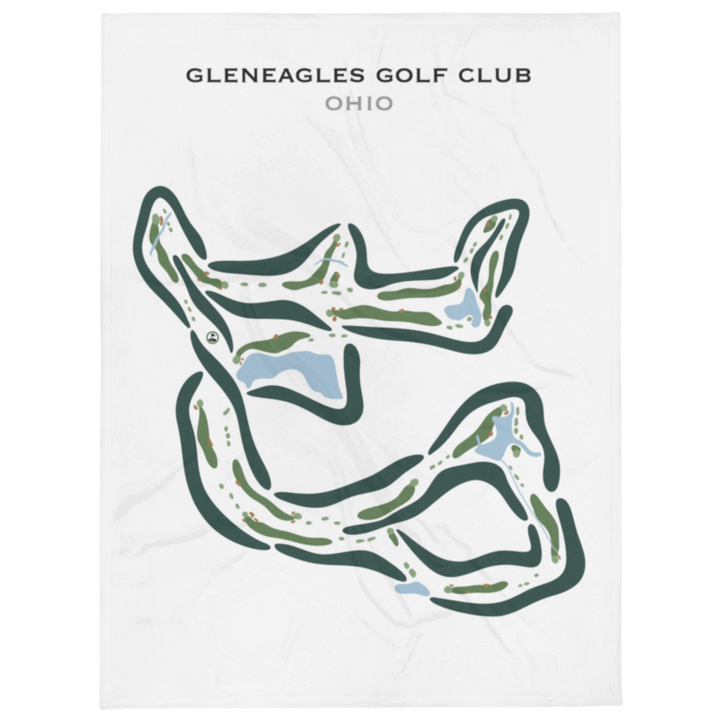 Gleneagles Golf Club & Events, Ohio - Printed Golf Courses