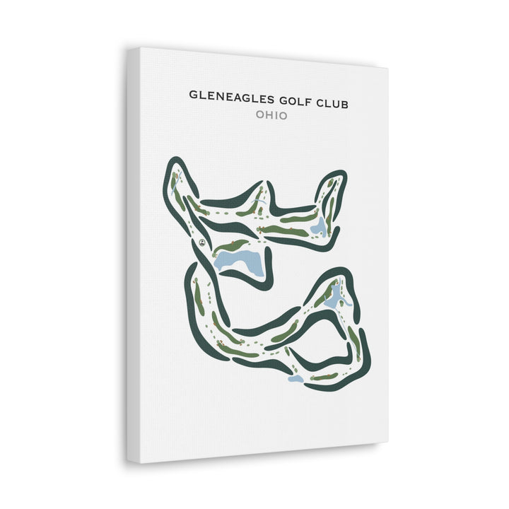 Gleneagles Golf Club & Events, Ohio - Printed Golf Courses