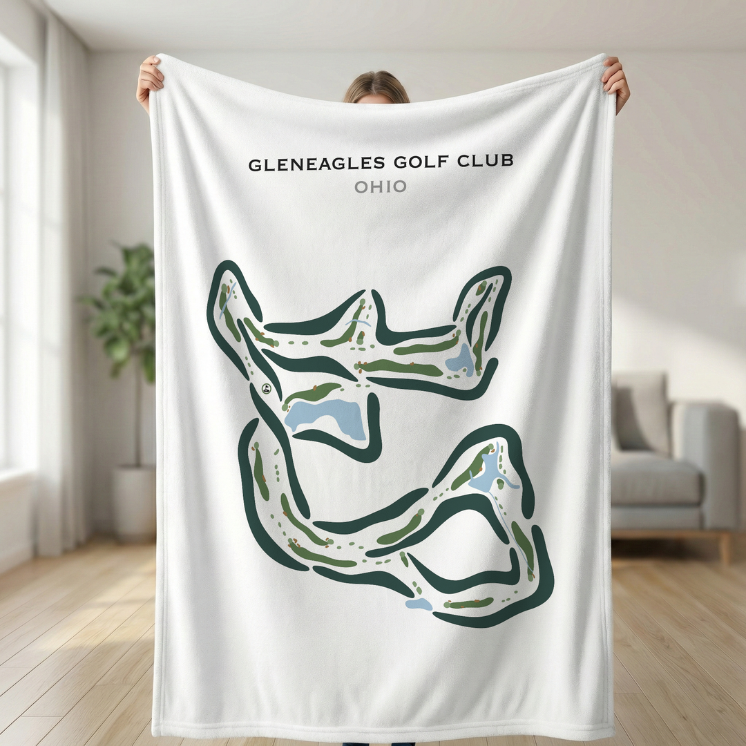 Gleneagles Golf Club & Events, Ohio - Printed Golf Courses