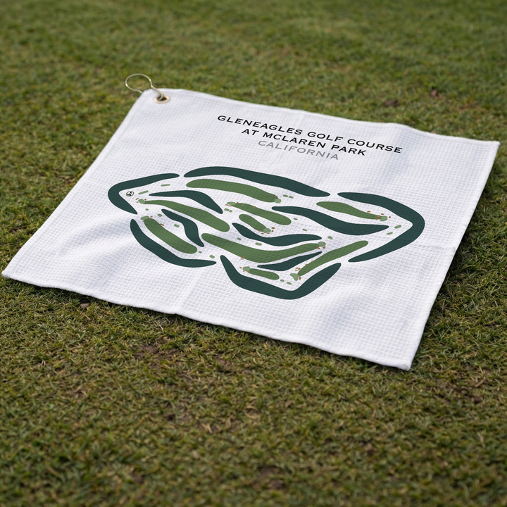 Gleneagles Golf Course at McLaren Park, California - Printed Golf Courses