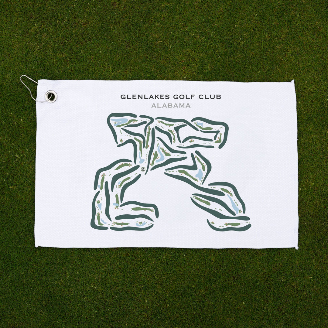 Glenlakes Golf Club, Alabama - Printed Golf Courses