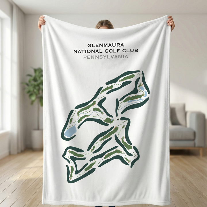 Glenmaura National Golf Club, Pennsylvania - Printed Golf Course