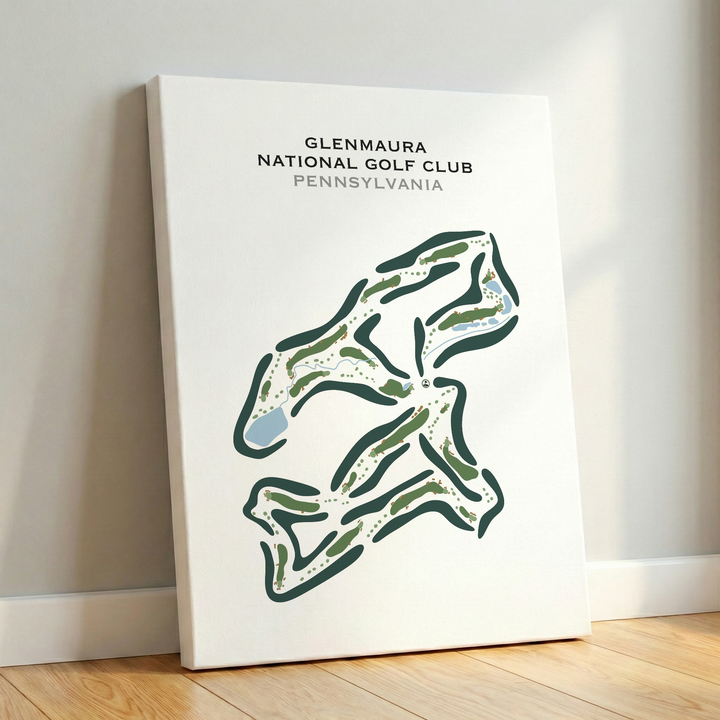 Glenmaura National Golf Club, Pennsylvania - Printed Golf Course