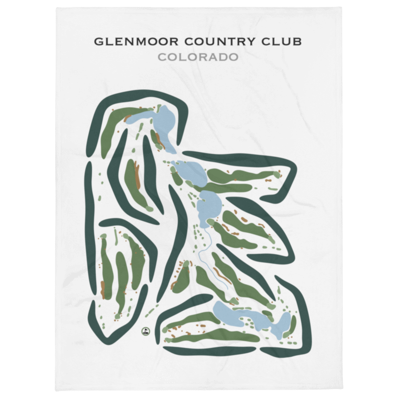 Glenmoor Country Club, Colorado - Printed Golf Courses