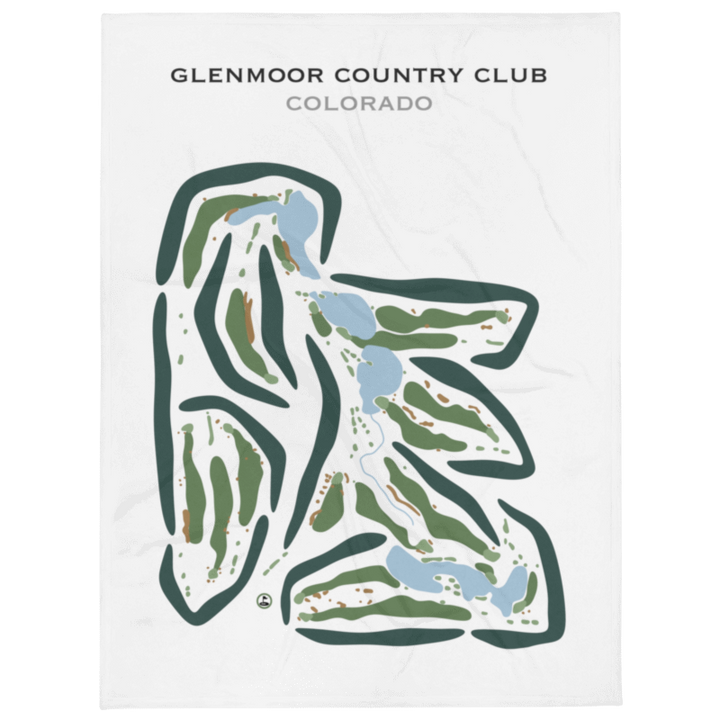 Glenmoor Country Club, Colorado - Printed Golf Courses