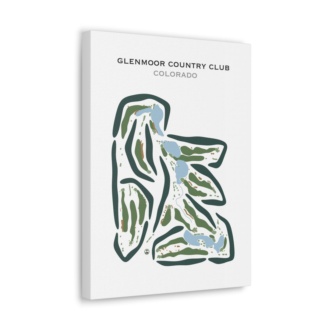 Glenmoor Country Club, Colorado - Printed Golf Courses