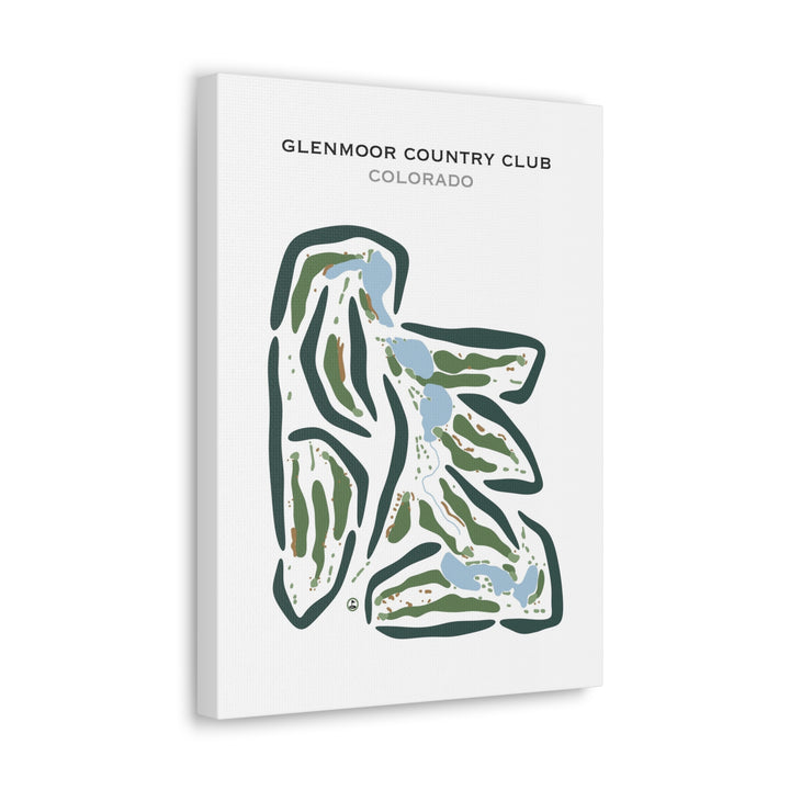 Glenmoor Country Club, Colorado - Printed Golf Courses