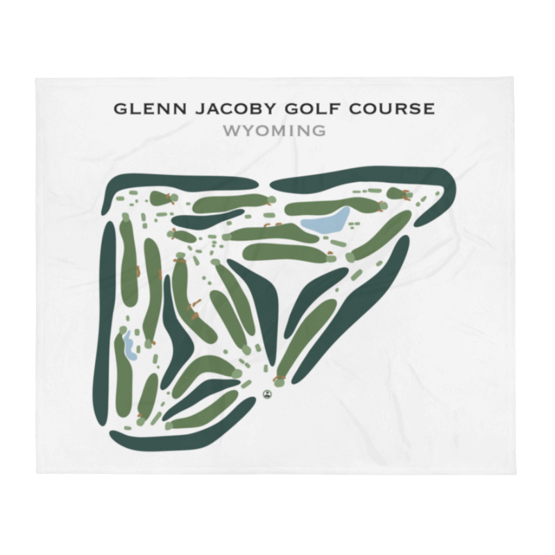 Glenn Jacoby Golf Course, Wyoming - Printed Golf Courses