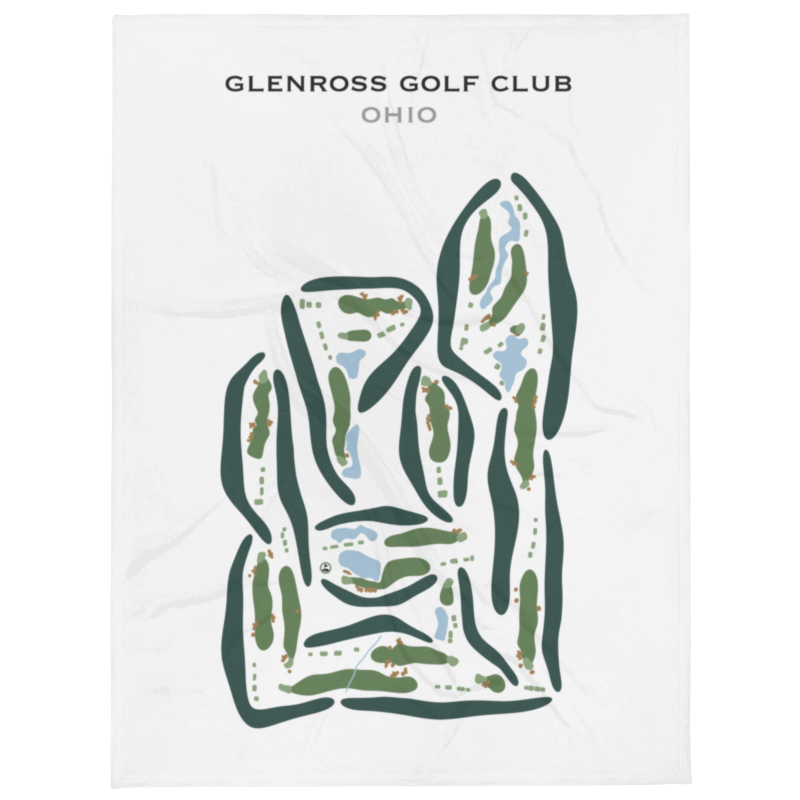 Glenross Golf Club, Ohio - Printed Golf Courses