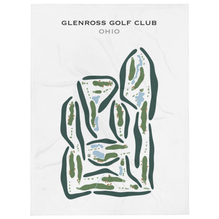 Glenross Golf Club, Ohio - Printed Golf Courses