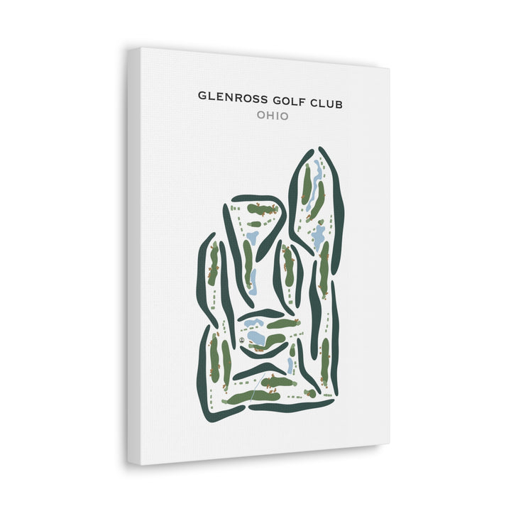 Glenross Golf Club, Ohio - Printed Golf Courses