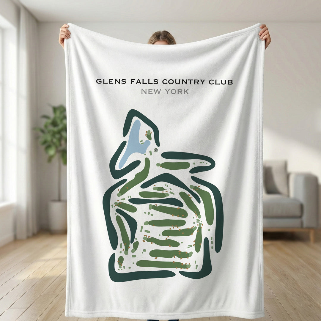 Glens Falls Country Club, New York - Printed Golf Courses