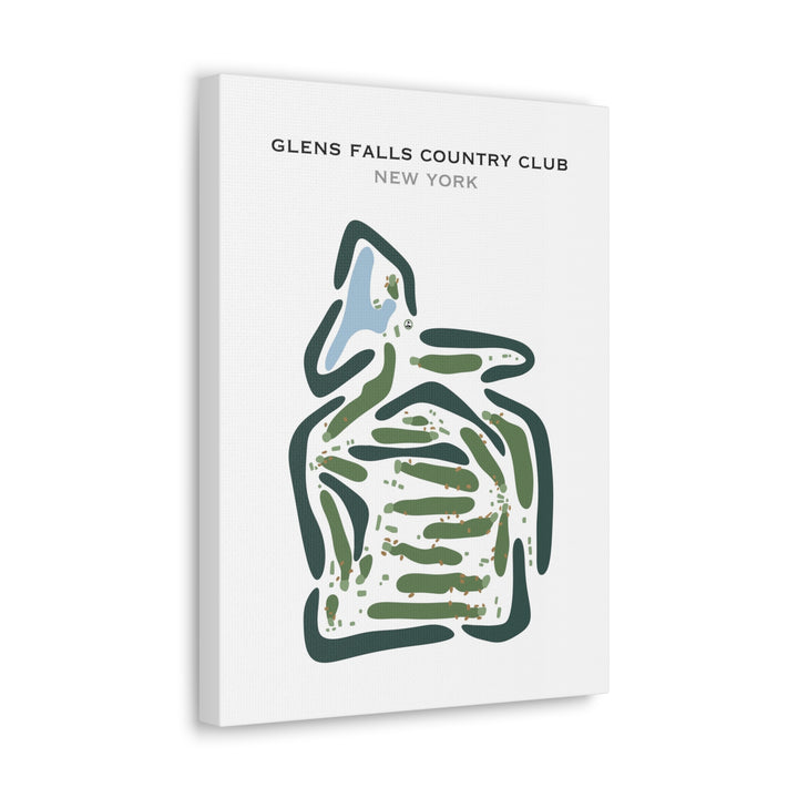 Glens Falls Country Club, New York - Printed Golf Courses