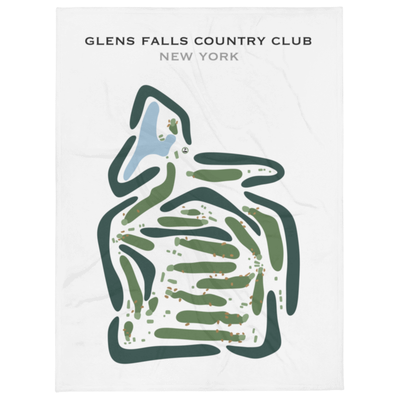 Glens Falls Country Club, New York - Printed Golf Courses