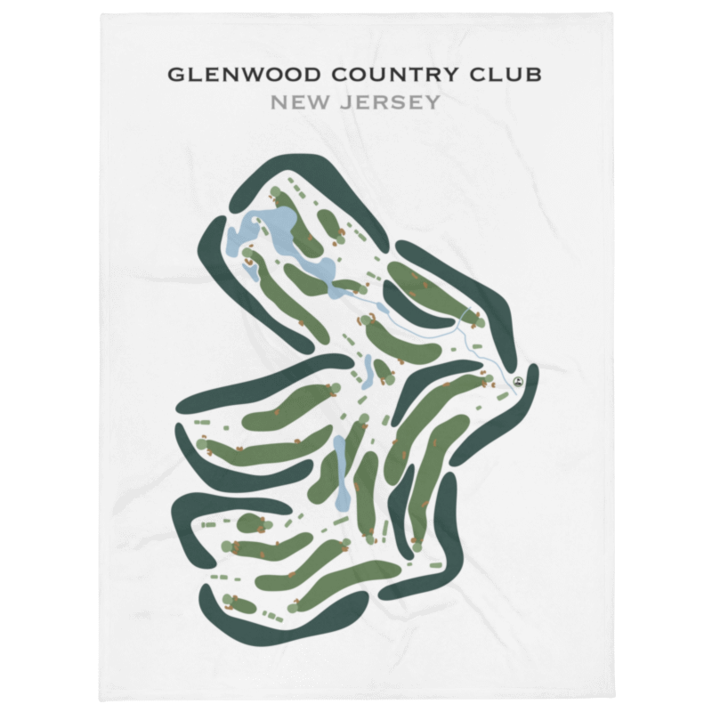 Glenwood Country Club, New Jersey - Printed Golf Courses