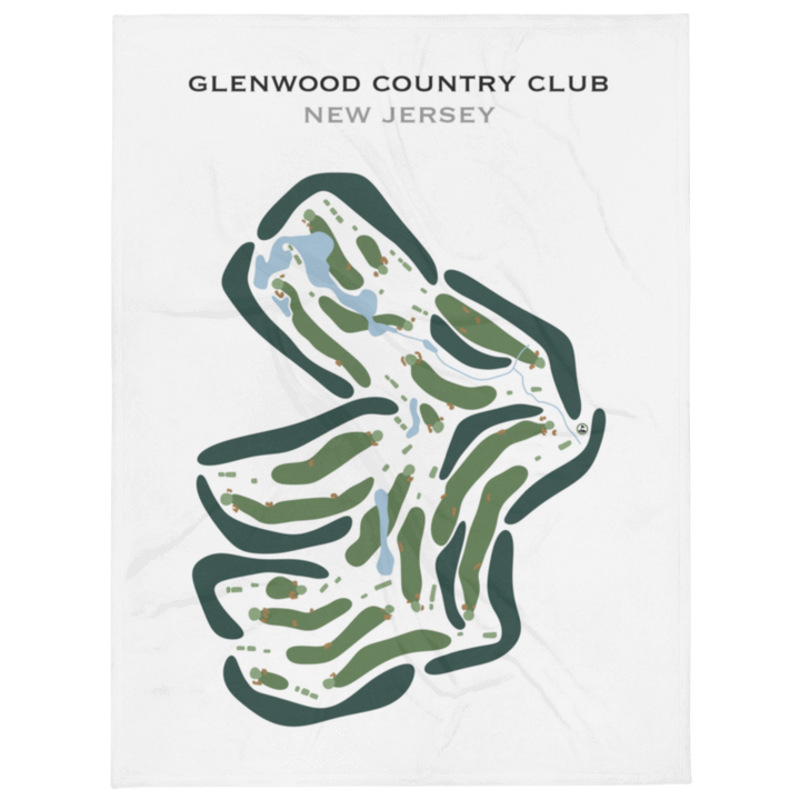 Glenwood Country Club, New Jersey - Printed Golf Courses