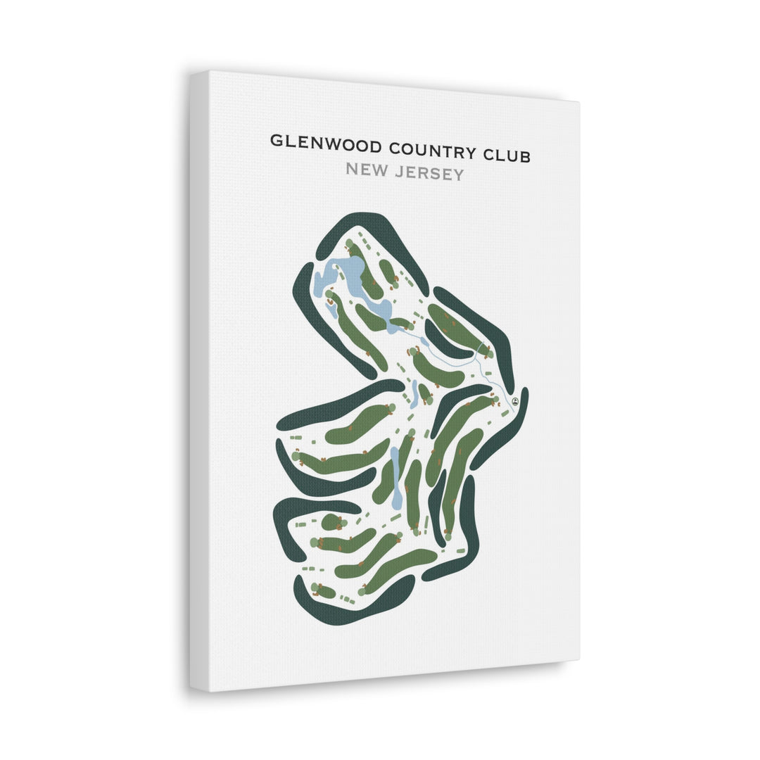 Glenwood Country Club, New Jersey - Printed Golf Courses