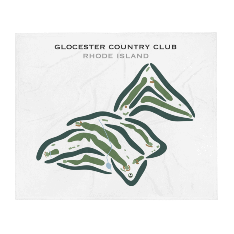 Glocester Country Club, Rhode Island - Printed Golf Courses