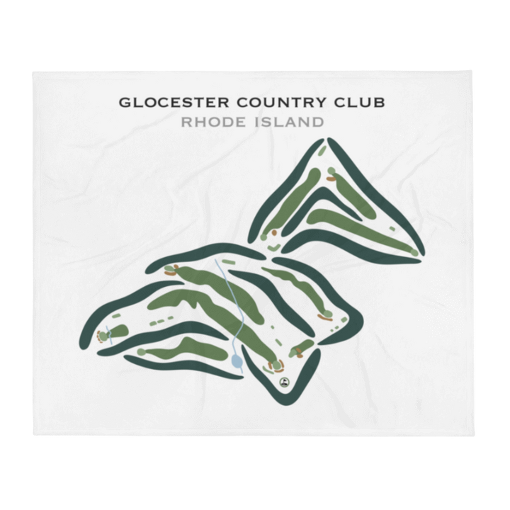 Glocester Country Club, Rhode Island - Printed Golf Courses